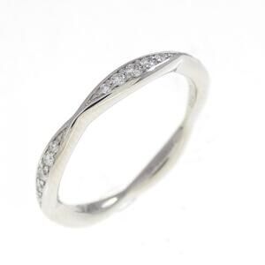 CHANEL Silver Diamond Ring